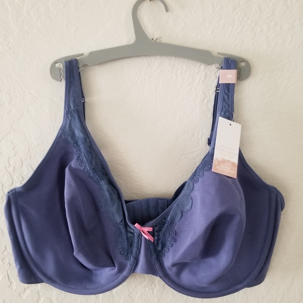 NWT Lane Byrant Unlined Full Coverage Bra Size 42F